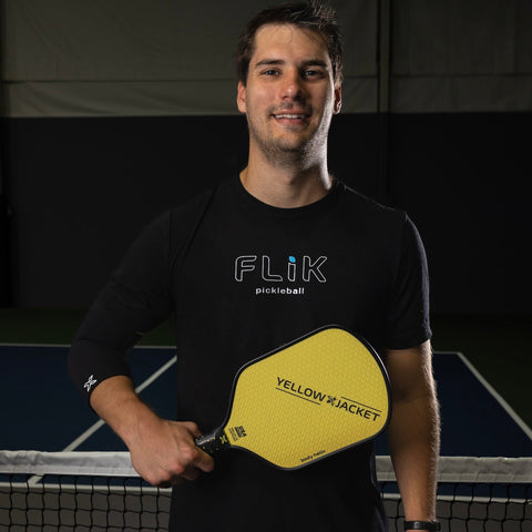 FLIK Yellow Jacket Best High Performance Pickleball Paddle | FLIK