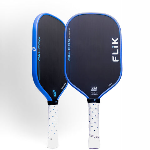 FLiK Falcon Elongated Premium Pickleball Paddle | body helix