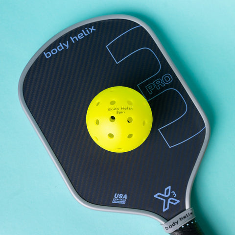 Pickleball 40 Hole Outdoor Ball For Incredible SPIN | body helix