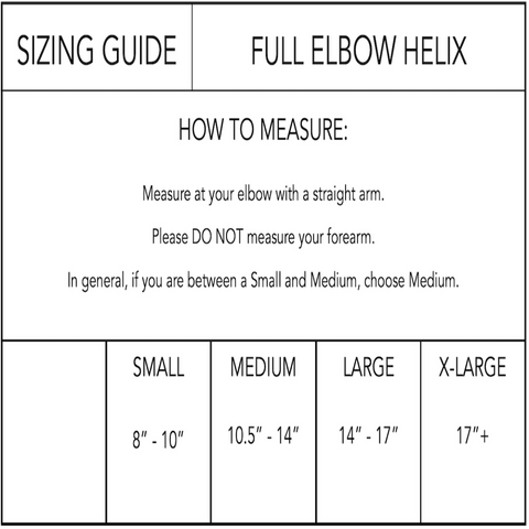 Elbow Compression Sleeve for Tennis and Golfers Elbow | body helix
