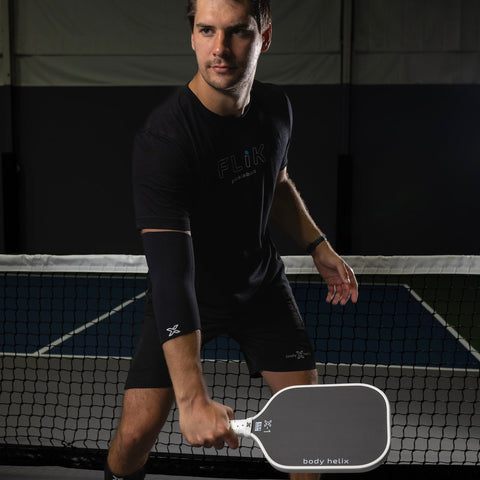Elbow Compression Sleeve for Tennis and Golfers Elbow | body helix