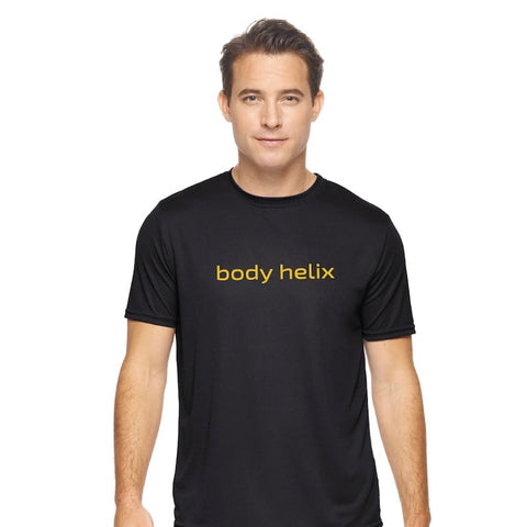 Dri-Fit Shirt Moisture Wicking Men's Oxymesh Short Sleeve | body helix