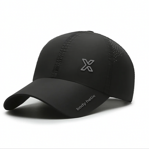 Performance Hat Cool Flow Six Panel Sports Cap | Body Helix