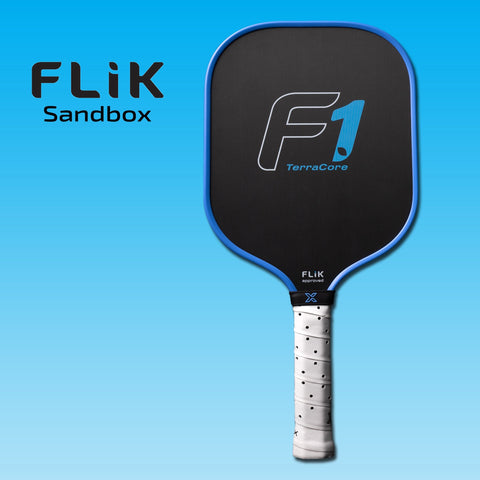 FLIK Terracore F1 Best Pickleball Paddle: Spin & Power | body helix