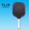 F1 Standard pickleball paddle with F1 branding on a blue background