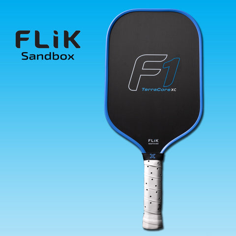 FLIK Terracore XC Best Pickleball Paddle: Spin & Control | body helix