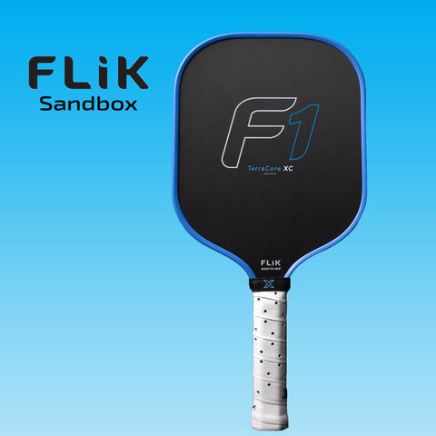 FLIK TerraCore XC Best Pickleball Paddle: Spin & Control | body helix