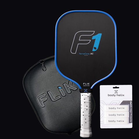 FLIK TerraCore F1 XC Standard Pickleball Paddle | body helix