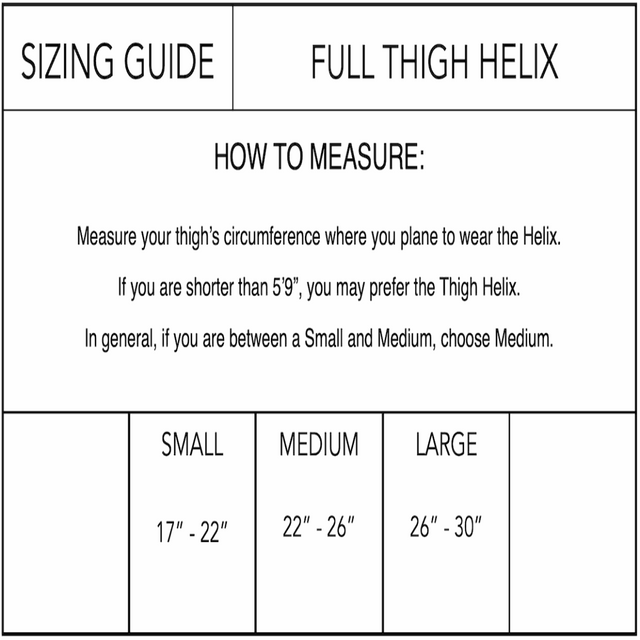 Thigh Compression Sleeve For Hamstring and Quad Support body helix
