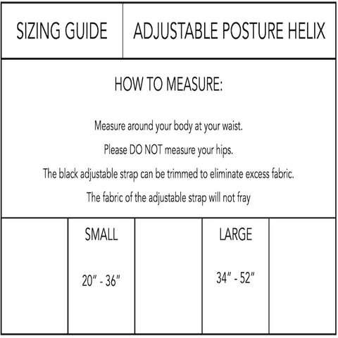 Adjustable Posture Helix