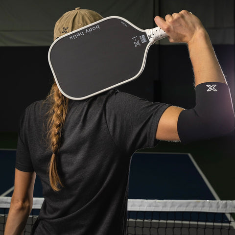Elbow Compression Sleeve for Tennis and Golfers Elbow | body helix