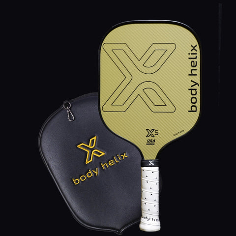 X5 Kevlar Best Pickleball Paddle: Spin & Control | body helix